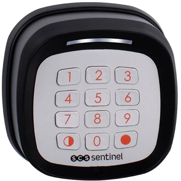 Trådløst tastatur - SCS SENTINEL - CodeGate - Til port eller garageport - Rækkevidde 50m - Batterier medfølger ikke