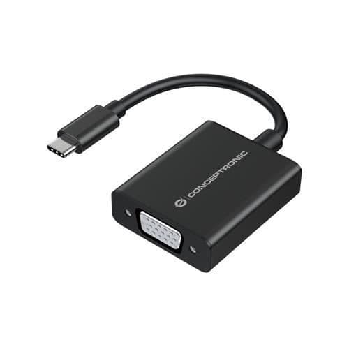 CONCEPTRONIC ABBY05B USB GRAFIKADAPTER 1920 X 1080 PIXEL SVART