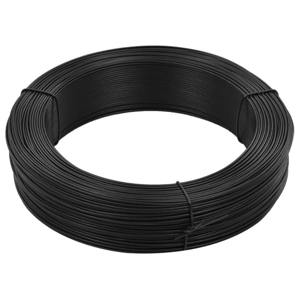 Stagtråd 250 m 1,4/2 mm stål antracit