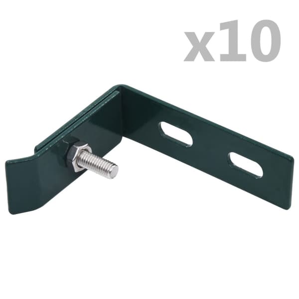 Hörnkoppling 10 set grön
