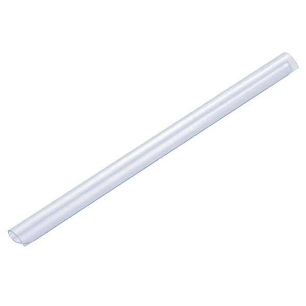 Klämmor för insynsskydd 100 st PVC genomskinlig