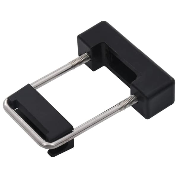 U-koppling med plast för staketstolpe 60x40 mm 25 set