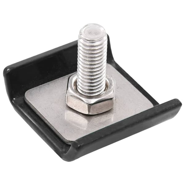 Sammankopplare galler 25 set antracit