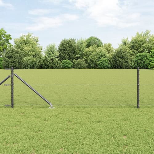 Sexkantig gärd Grå 0.6x10 m Stål