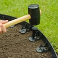 Miniatyrbilde 8 av 10: Nature Hagekant med jordspyd svart