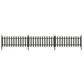 Miniatyrbillede 2 af 5: vidaXL stakit med stolper 3 stk. 614x80 cm WPC
