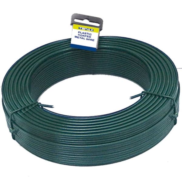 Plastifierad järntråd för stängsel - Märke - Modell - Grön - Diameter 1,8mm - Höjd 100cm