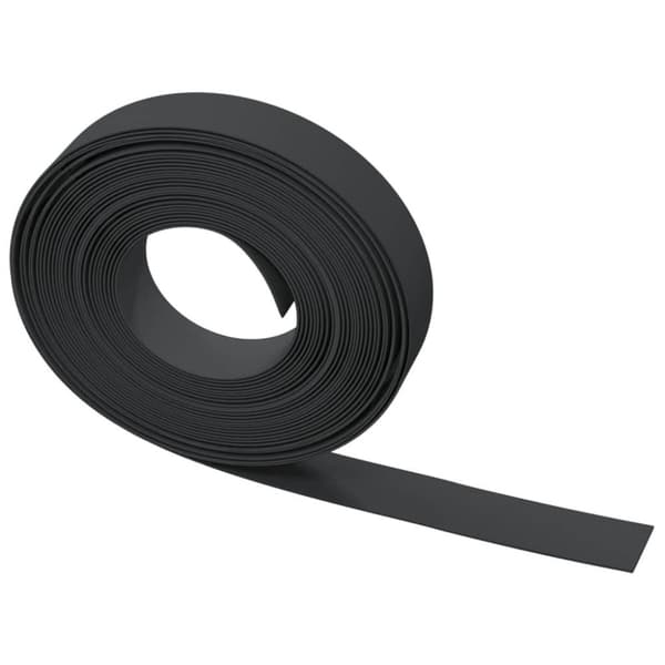 vidaXL Hagekant svart 10 m 10 cm polyetylen