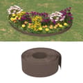 Miniatyrbilde 2 av 7: vidaXL Hagekanter 2 stk brun 10 m 20 cm polyetylen