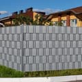 Miniatyrbild 3 av 4: Sekretessskärm - XMTECH - 10 stycken - Styv PVC - 250 cm x 19 cm - Väderbeständig