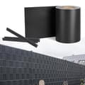Miniatyrbild 1 av 4: XMTECH Privacy Screen Roll, 260mx19cm Privacy Fence Film, PVC-skyddsremsor med 120 fästen, antracit