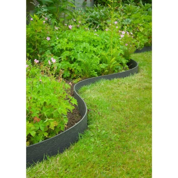 Nature Rabattkant 0,12x12 m 5 mm svart