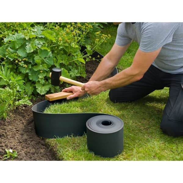 Nature Hagekant 0,075x10 m 3 mm svart