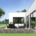 Pikkukuva 2 / 6: Rootz Gabion - Gabion Wall - Gabion Basket - Gabion Aita - Gabion Stone - Gabion Penkki - Gabion Mesh - Gabion Wall Cost - Harmaa/hopea - 100 x 30 x 3