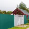 Miniatyrbild 3 av 4: XMTECH PVC Privacy Screen, 180x400cm Balkong vindskyddsstängsel med band, för trädgården, Balkong eller terrass, Grön