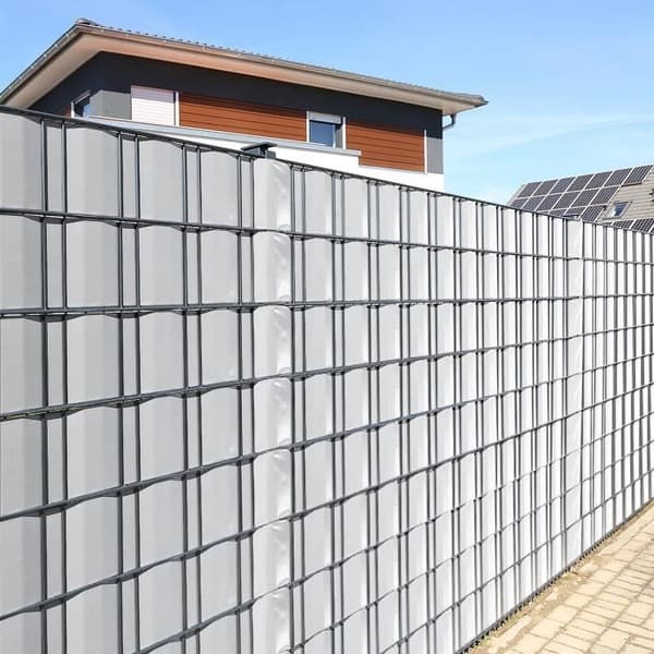 Privacy Screen Roll XMTECH - Privacy Film för staket - 140mx19cm - Grå