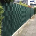 Miniatyrbild 4 av 4: XMTECH Privacy Screen Roll, 260mx19cm Privacy Fence Film, PVC Privacy Strips med 120 fästen, Grön