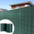 Miniatyrbild 1 av 4: XMTECH Privacy Screen Roll, 260mx19cm Privacy Fence Film, PVC Privacy Strips med 120 fästen, Grön