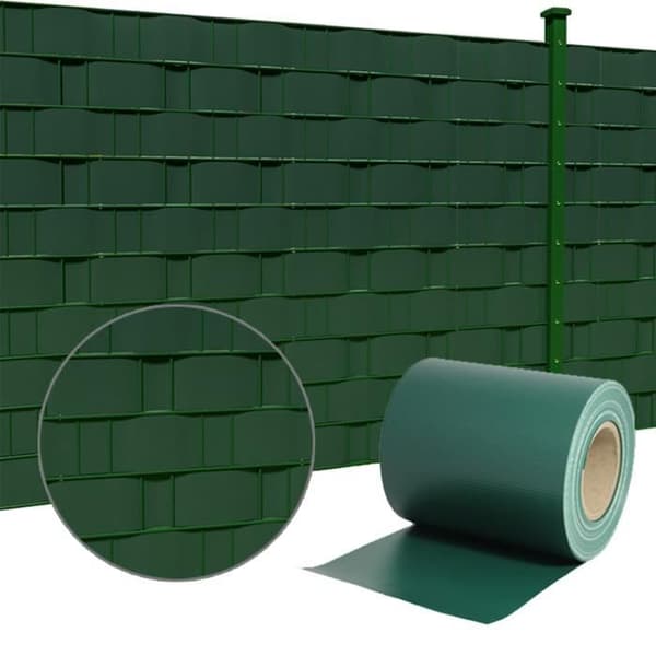 PVC-skyddsskärm - LZQ - 35 m x 19 cm - Opak - Anti-UV - Väderbeständig