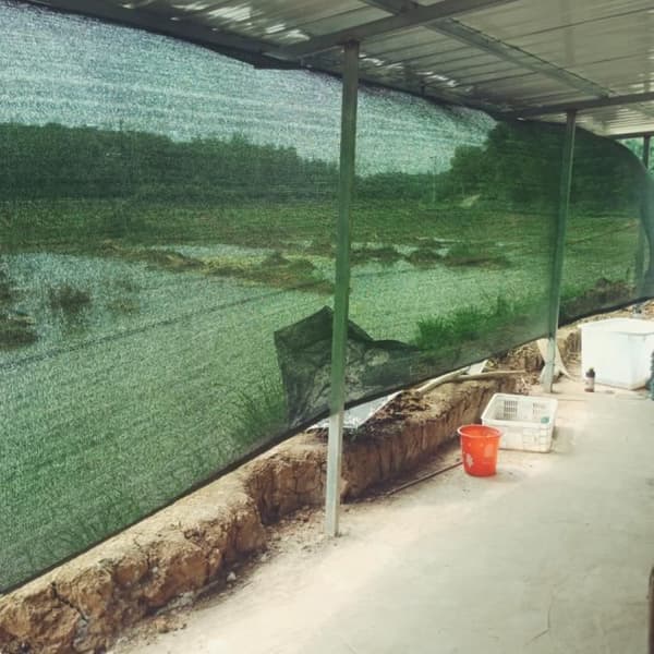 YUENFONG Privacy Screen för staket och balkongräcke, med buntband, polyeten, 1,5x10 m, mörkgrön
