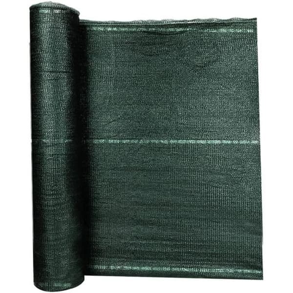 Skärmvägg - YUENFONG - 1x10 m - Polyeten HDPE 150 g/m² - Mörkgrön - UV Stabiliserad