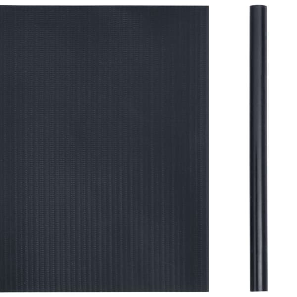 vidaXL haveskærm 35x0,19 m 4 stk. PVC mat mørkegrå -  Havehegn