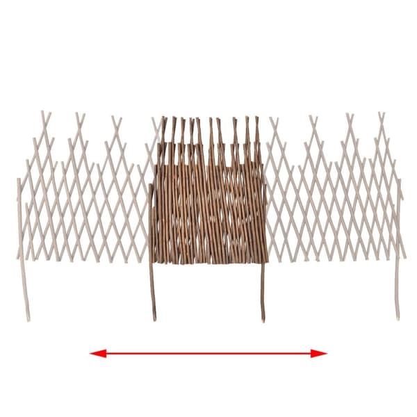 vidaXL pilehegn med espalier 5 stk. -  Havehegn