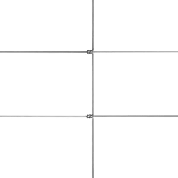 vidaXL Fårstängsel galvaniserat stål 50x1,25 m silver -  Staket