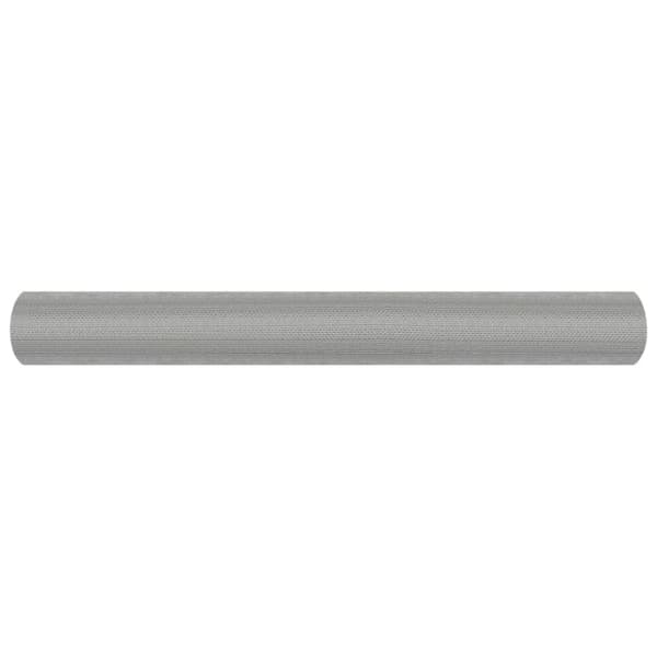 vidaXL net 60x2000 cm rustfrit stål sølvfarvet -  Havehegn