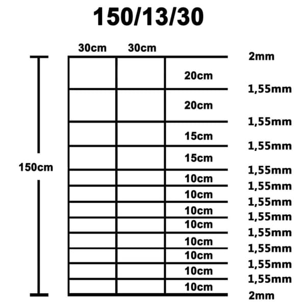 vidaXL havehegn 50x1,5 m galvaniseret stål sølvfarvet - Havehegn