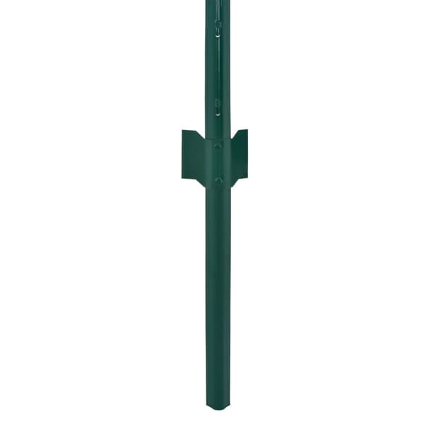 vidaXL trådhegn med stolper 25 x 0,5 cm stål grøn -  Havehegn