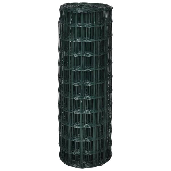 vidaXL Euroaita teräs 25 x 1,2 m vihreä -  Aitapaneelit