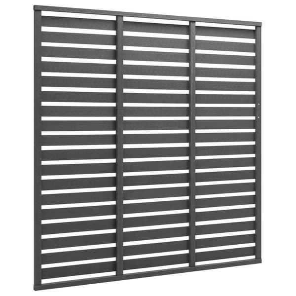 vidaXL Aitapaneeli WPC 180x180 cm harmaa -  Aitapaneelit