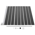 Miniatyrbillede 7 af 11: vidaXL hegnspanelsæt 1045x186 cm WPC sort -  Havehegn