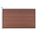 Pikkukuva 2 / 10: vidaXL Puutarha-aita WPC 175x105 cm ruskea -  Aitapaneelit