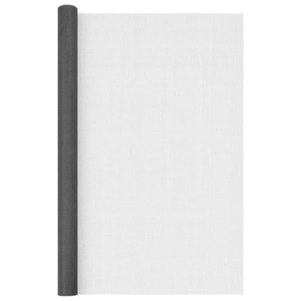 vidaXL Insektsnät glasfiberplast 80x2000 cm svart -  Staket