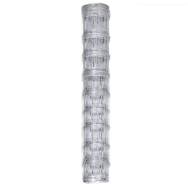 vidaXL havehegn 50x1 m galvaniseret stål sølvfarvet -  Havehegn