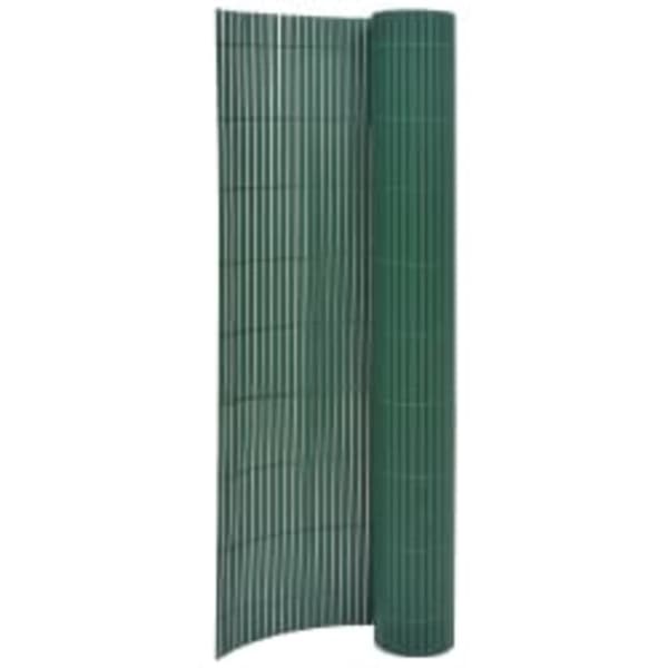 vidaXL dobbeltsidet havehegn 110x300 cm grøn -  Havehegn