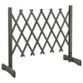 Miniatyrbillede 3 af 8: vidaXL espalier til haven 120x60 cm massivt fyrretræ grå -  Havehegn
