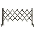 Miniatyrbillede 1 af 8: vidaXL espalier til haven 120x60 cm massivt fyrretræ grå -  Havehegn