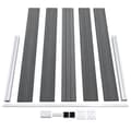 Pikkukuva 7 / 10: vidaXL Puutarha-aita WPC 353x106 cm harmaa -  Aitapaneelit