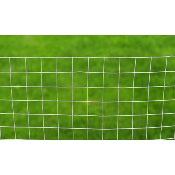 vidaXL hønsenet galvaniseret stål 10 x 1 m sølvfarvet - Havehegn