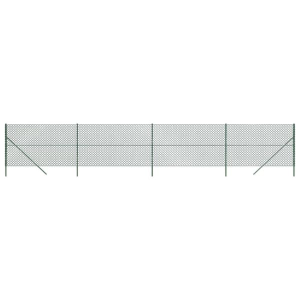 vidaXL trådegn 1,4x10 m grøn - Havehegn