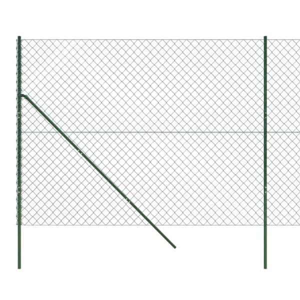 vidaXL trådegn 1,4x10 m grøn - Havehegn