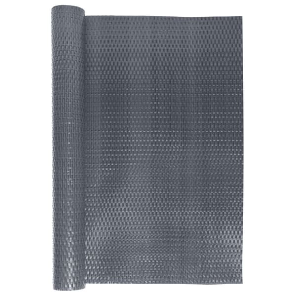 vidaXL altanafskærmning 400x90 cm polyrattan antracitgrå -  Havehegn