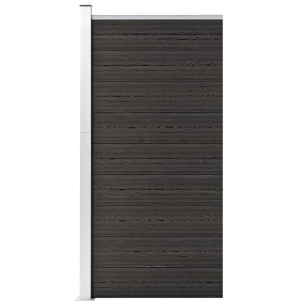 The Living Store Aitapaneeli WPC 95x186 cm harmaa -  Aitapaneelit