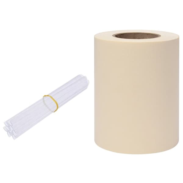 The Living Store haveskærm 70x0,19 m PVC cremefarvet - Havehegn
