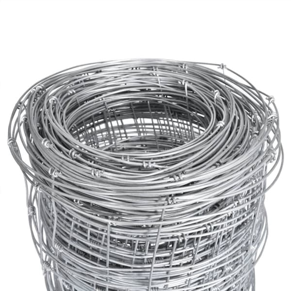 The Living Store havehegn 50x1,25 m galvaniseret stål sølvfarvet -  Havehegn