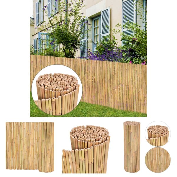 The Living Store bambushegn 300 x 100 cm -  Havehegn