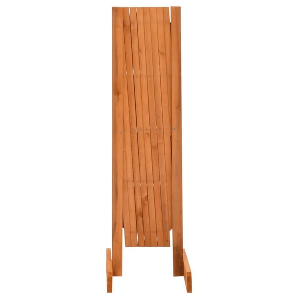 The Living Store espalier til haven 150x80 cm massivt fyrretræ orange -  Havehegn